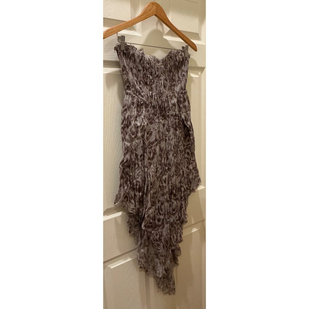 HOTTT DEAL!!! Free People Asymmetrical Strapless Boho Dress S/P